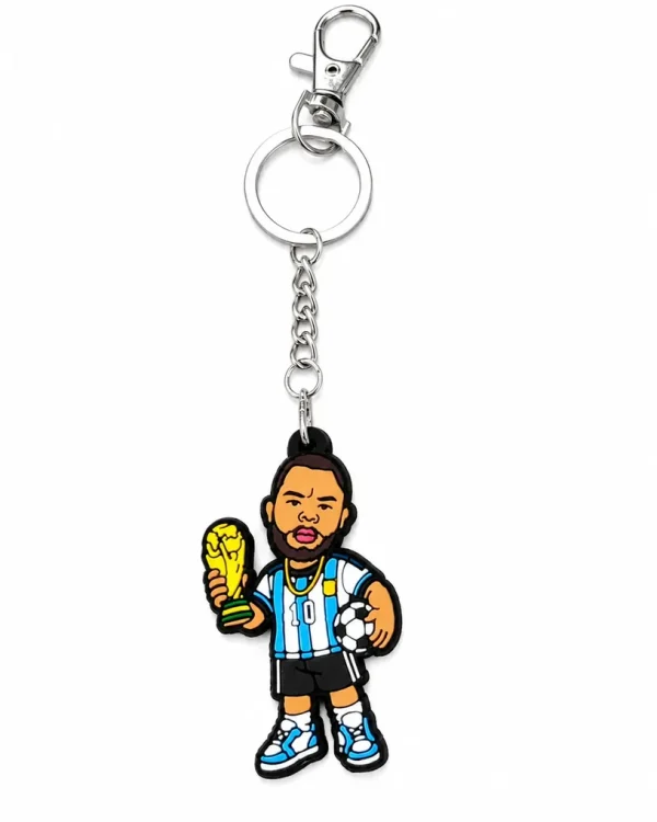 Kick Off Closet Mascot Keychain — Kick Off Closet soccer jersey
